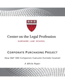 Cover of report with harvard shield and title of report